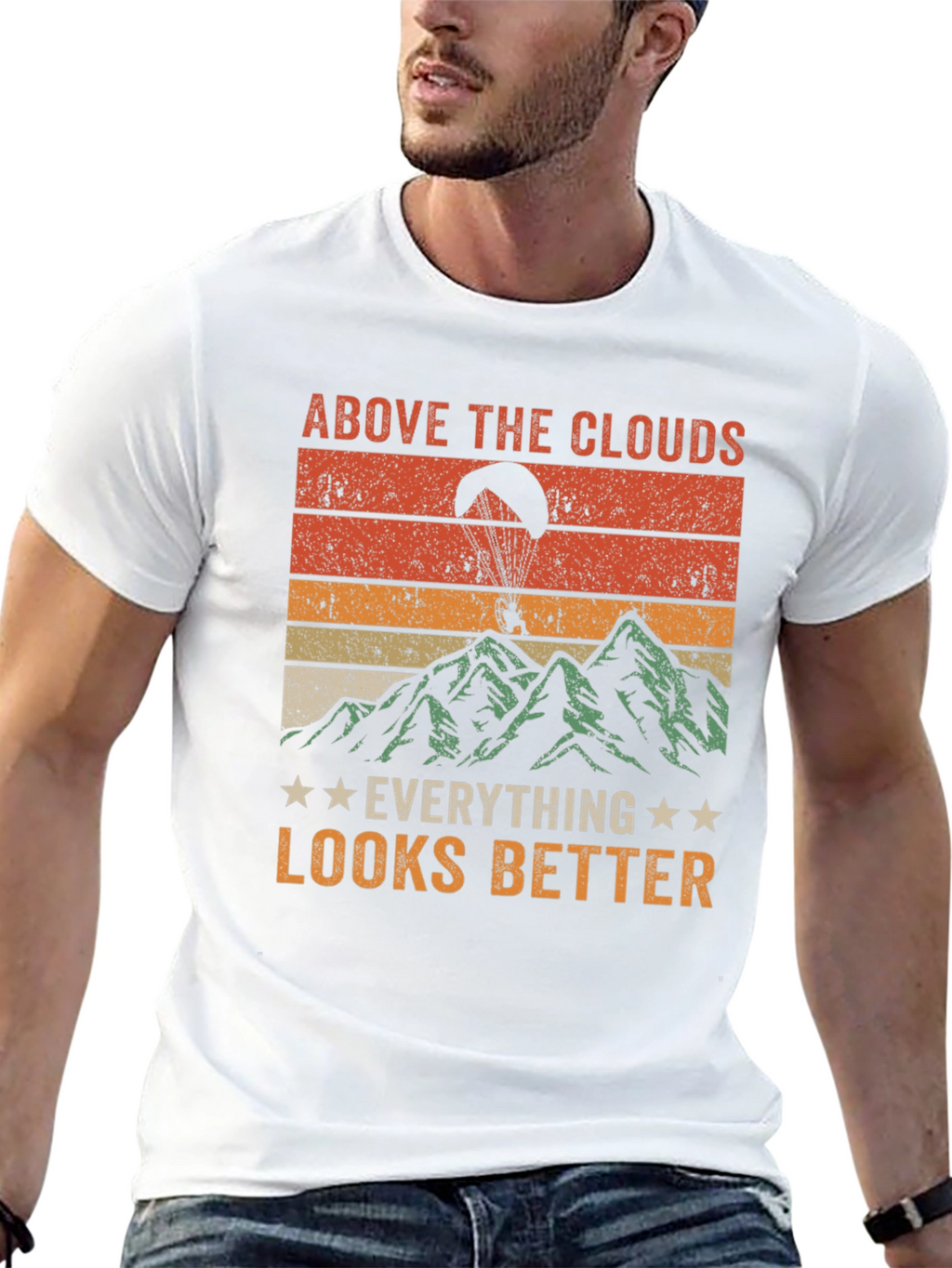 Above the Clouds T-Shirt - Adventure Seeker Tee