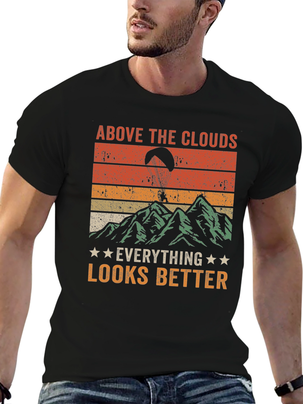 Above the Clouds T-Shirt - Adventure Seeker Tee