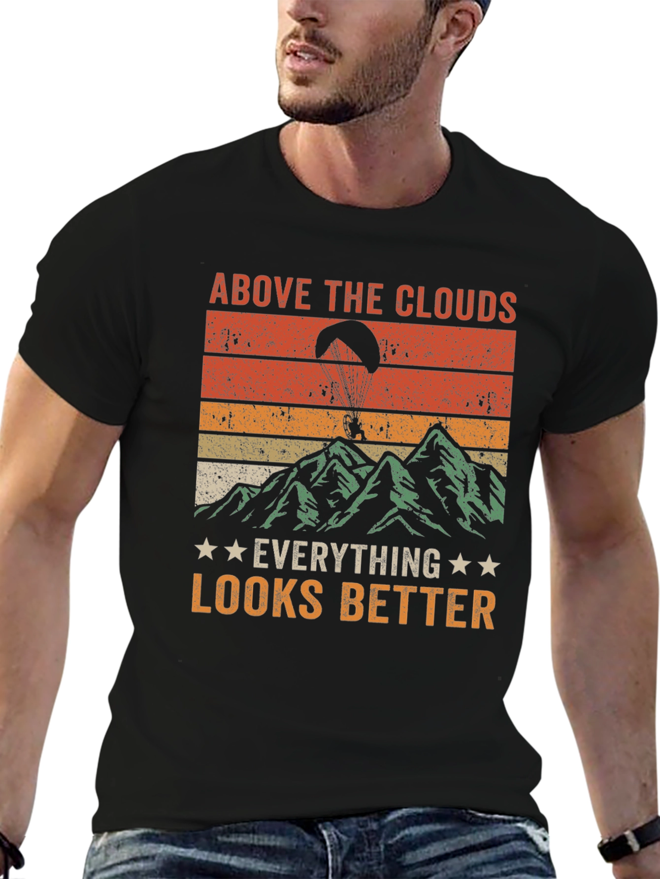 Above the Clouds T-Shirt - Adventure Seeker Tee