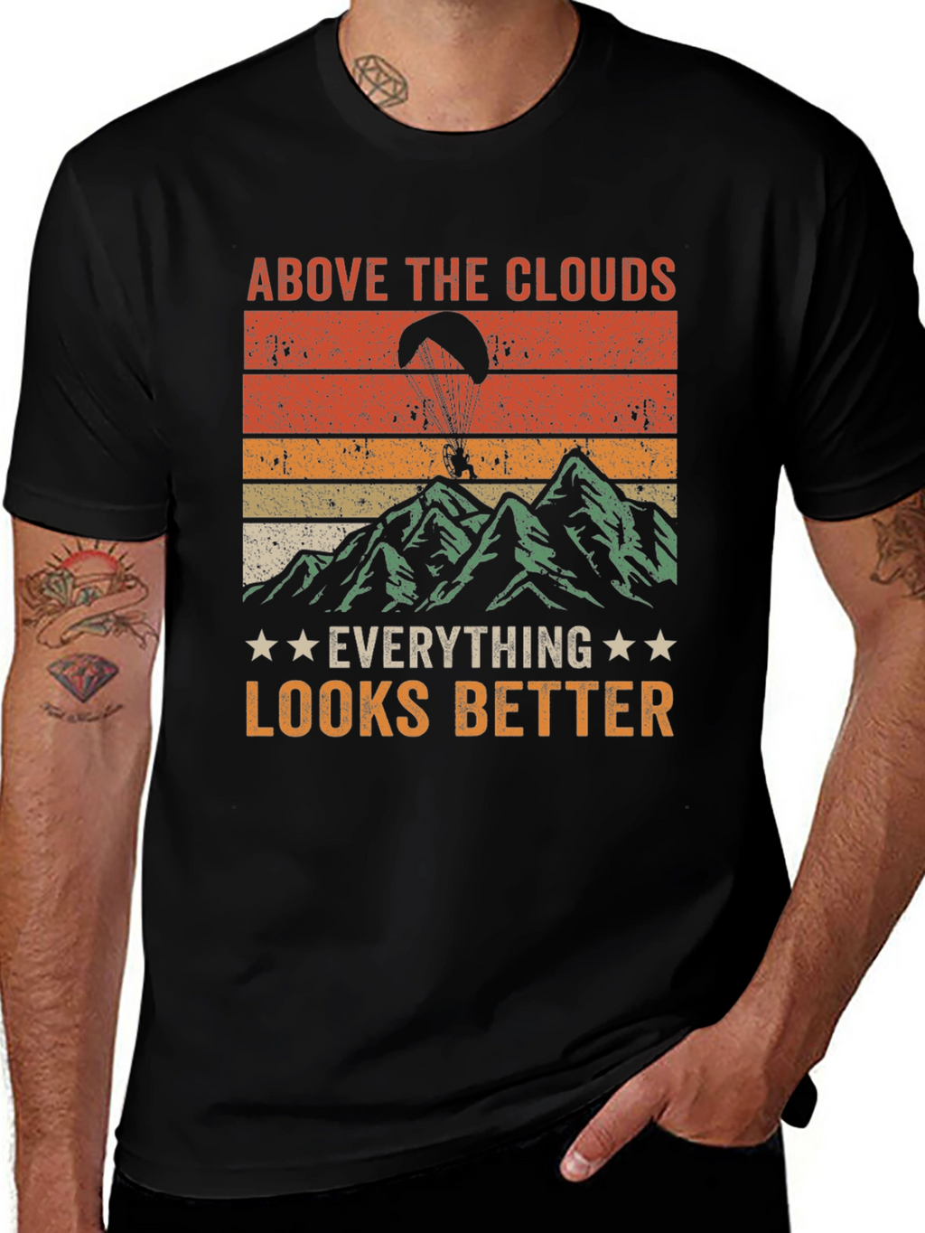 Above the Clouds T-Shirt - Adventure Seeker Tee