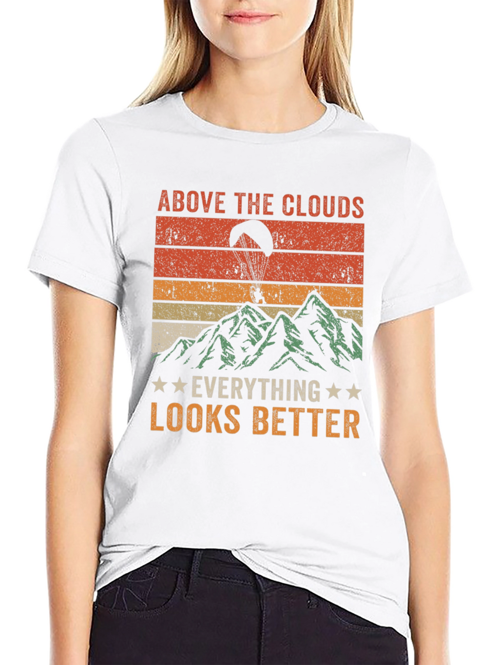 Above the Clouds T-Shirt - Adventure Seeker Tee