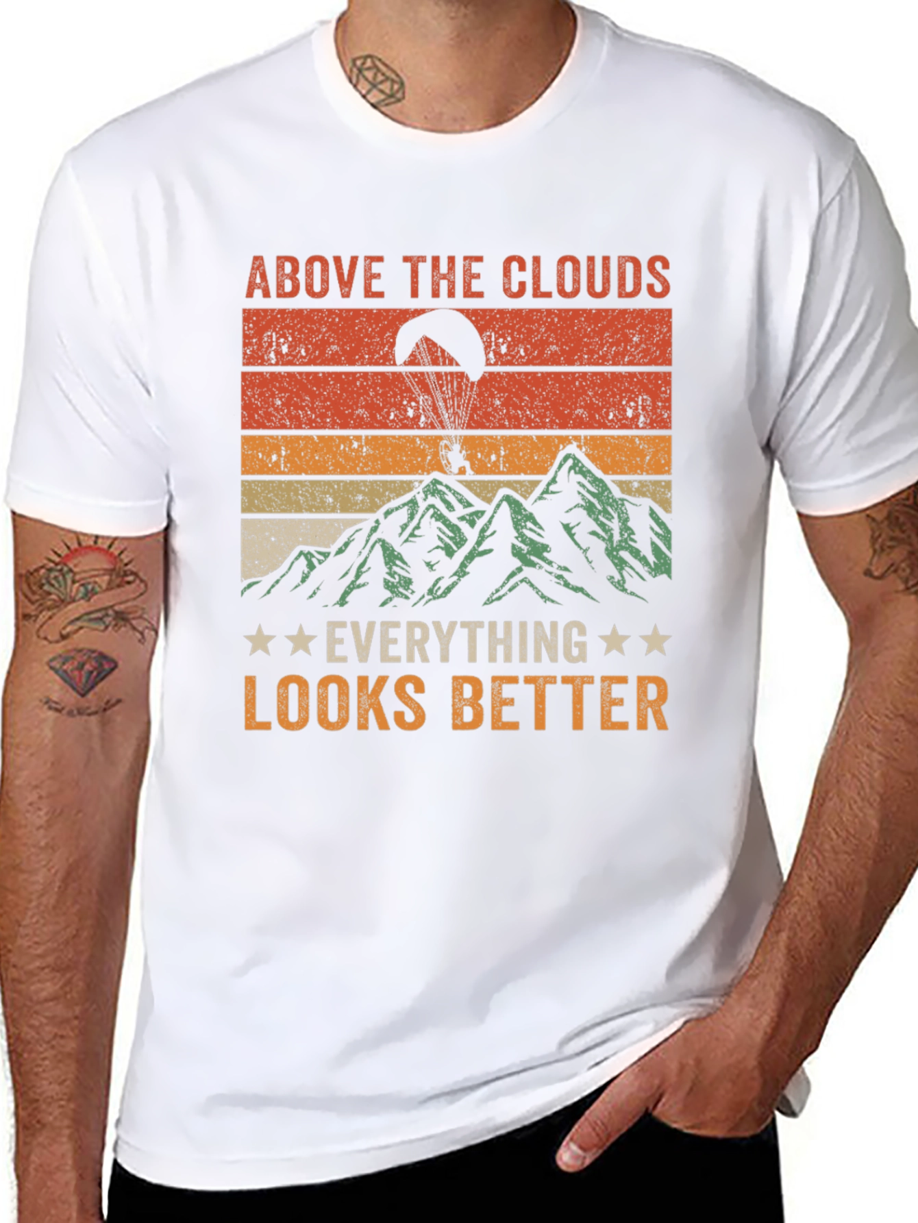 Above the Clouds T-Shirt - Adventure Seeker Tee