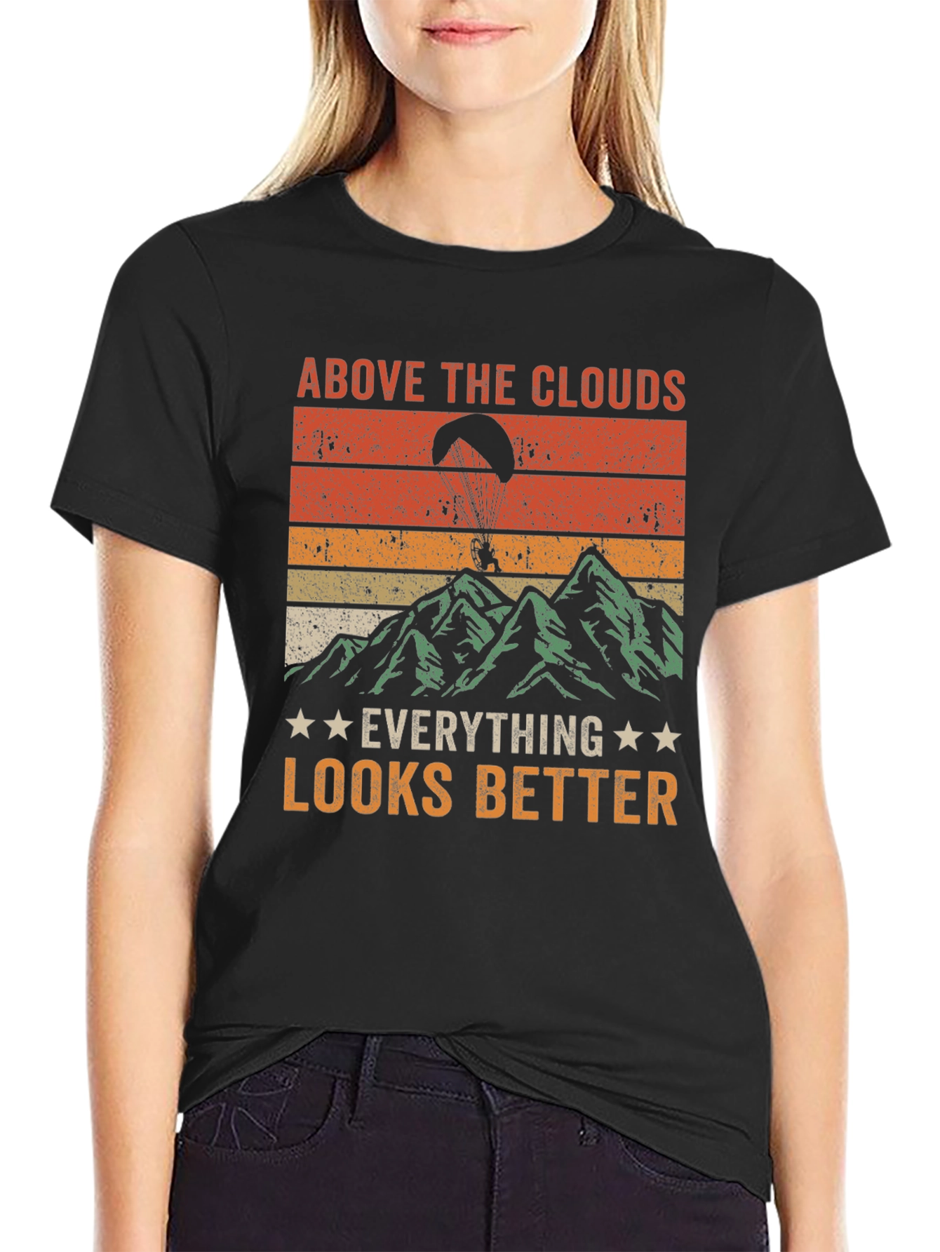 Above the Clouds T-Shirt - Adventure Seeker Tee