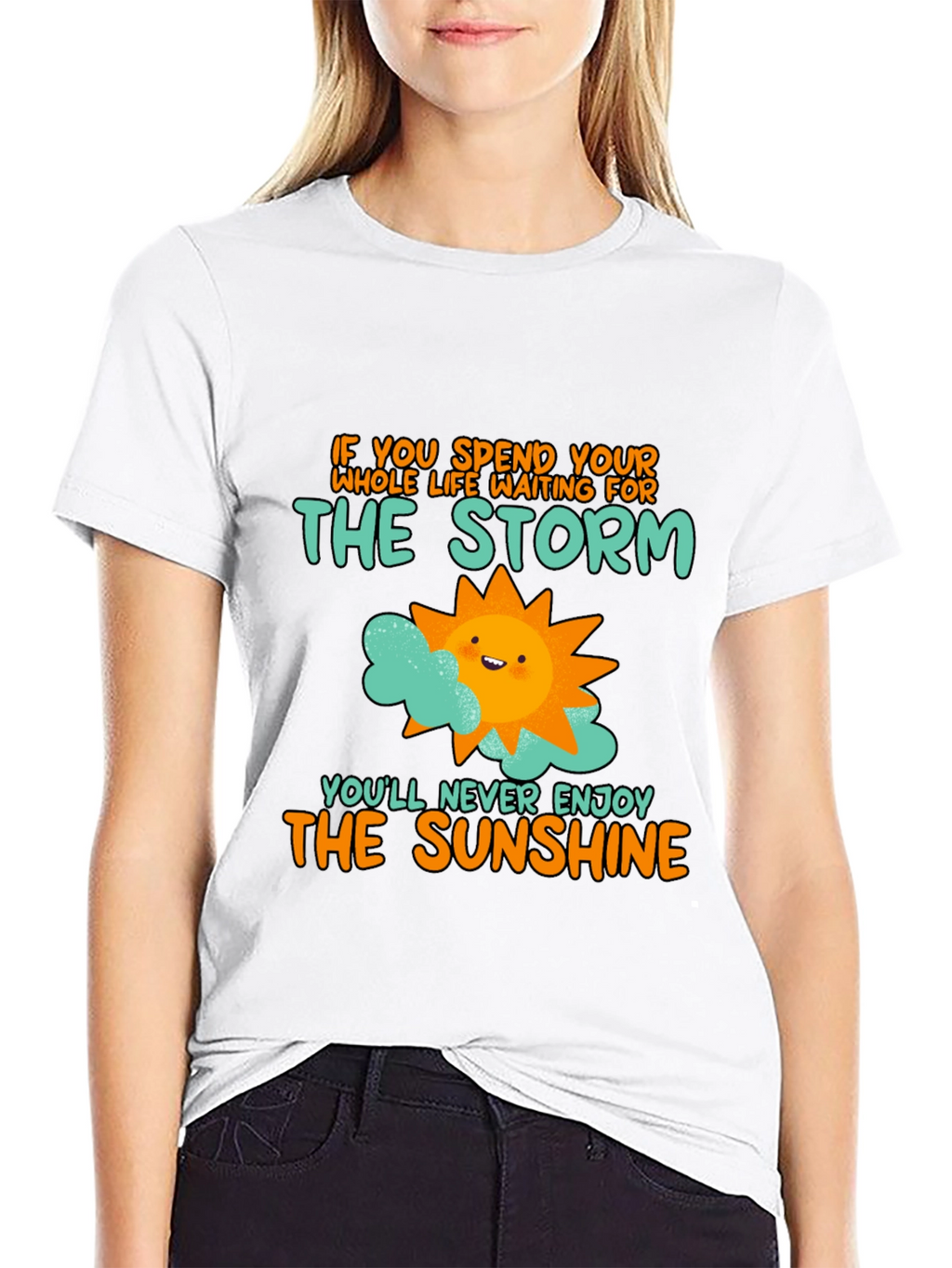 Sunshine Graphic Tee - Motivational T-Shirt
