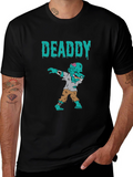 Deaddy Zombie Dab T-Shirt - Halloween Tee
