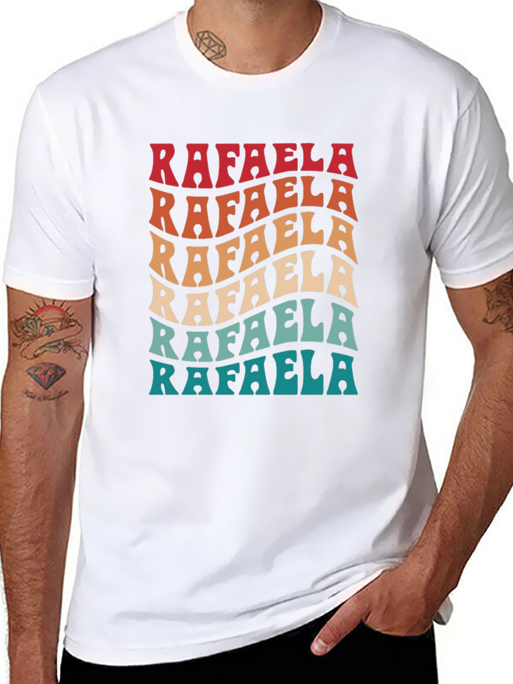 Retro RAFAELA Graphic Tee - Soft & Stylish