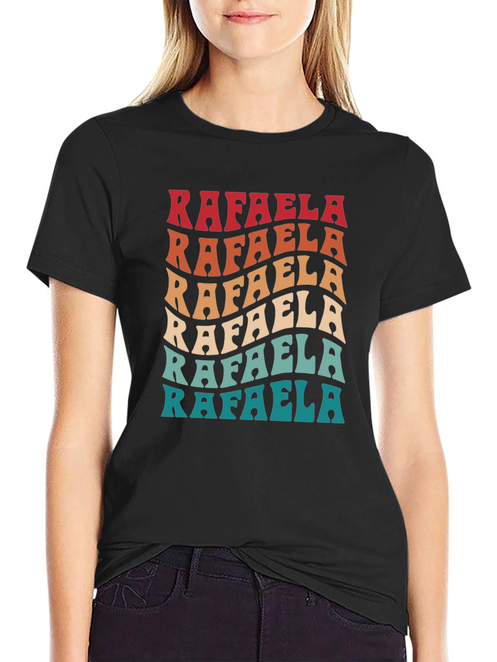 Retro RAFAELA Graphic Tee - Soft & Stylish