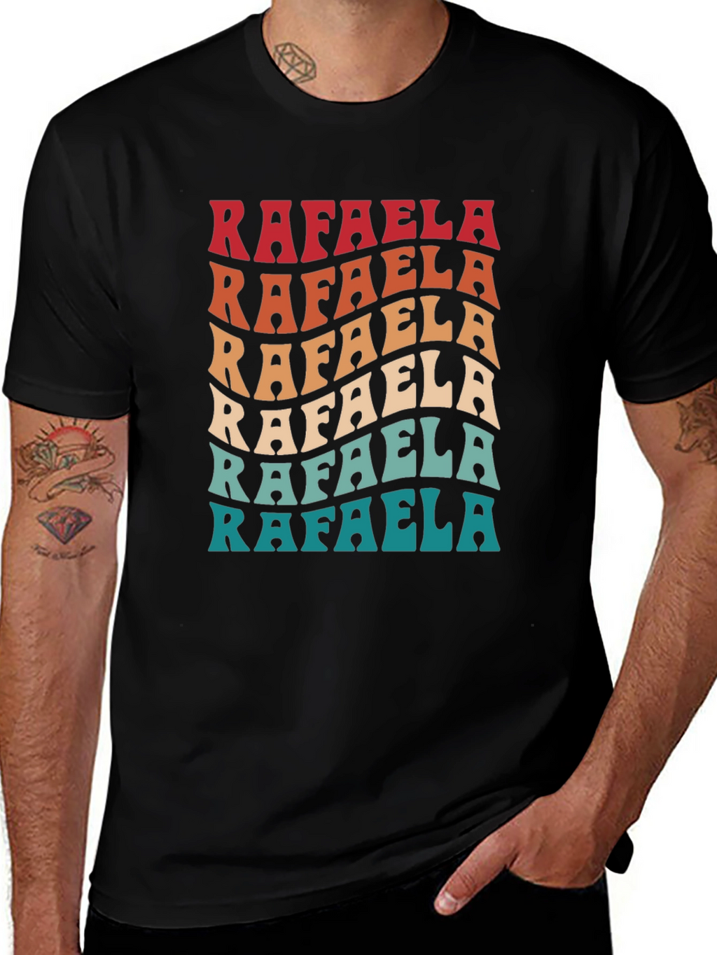 Retro RAFAELA Graphic Tee - Soft & Stylish