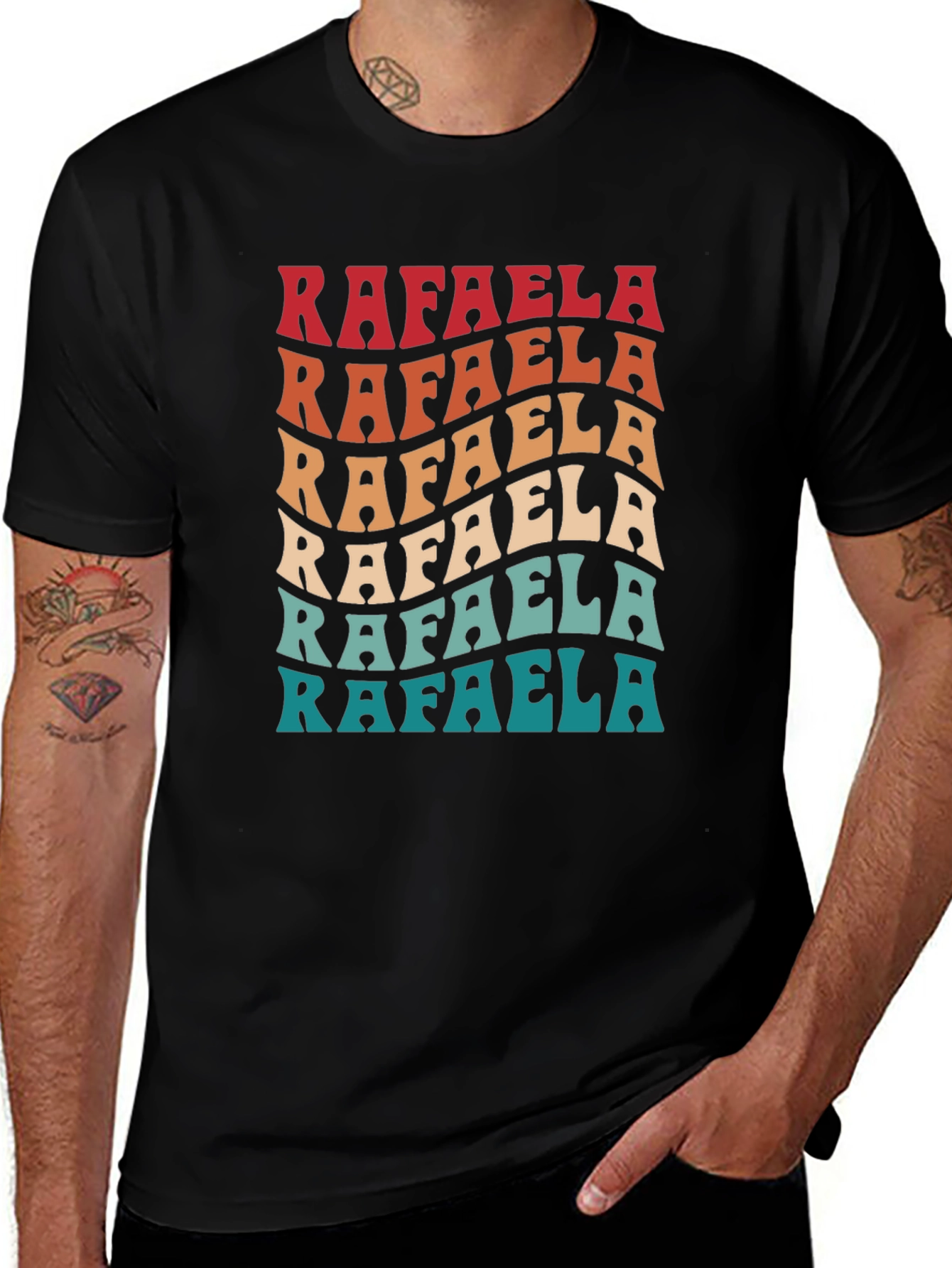 Retro RAFAELA Graphic Tee - Soft & Stylish