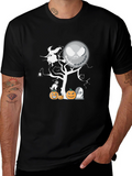 Halloween Graphic Tee - Spooky Season Shirt