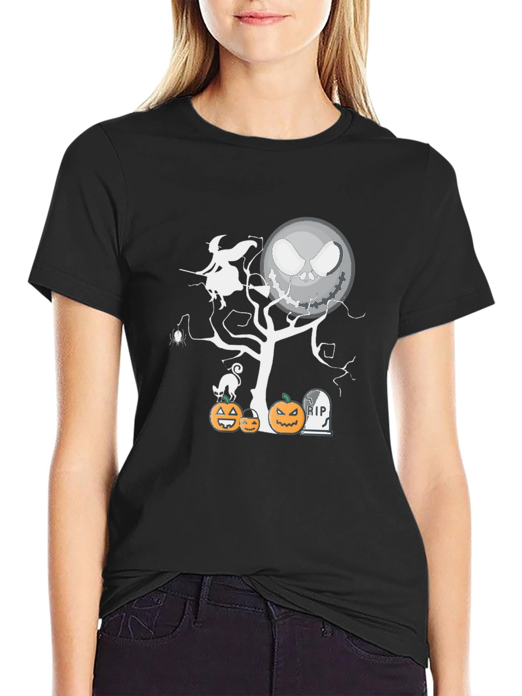 Halloween Graphic Tee - Spooky Season Shirt