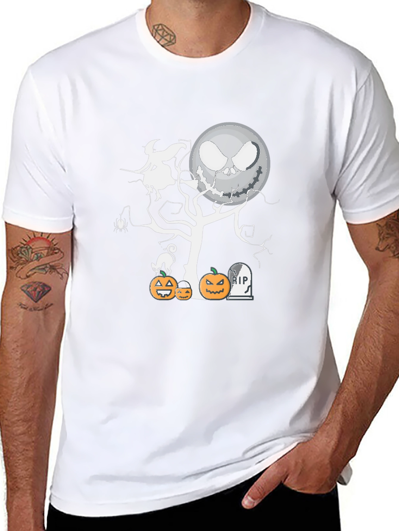 Halloween Graphic Tee - Spooky Season Shirt