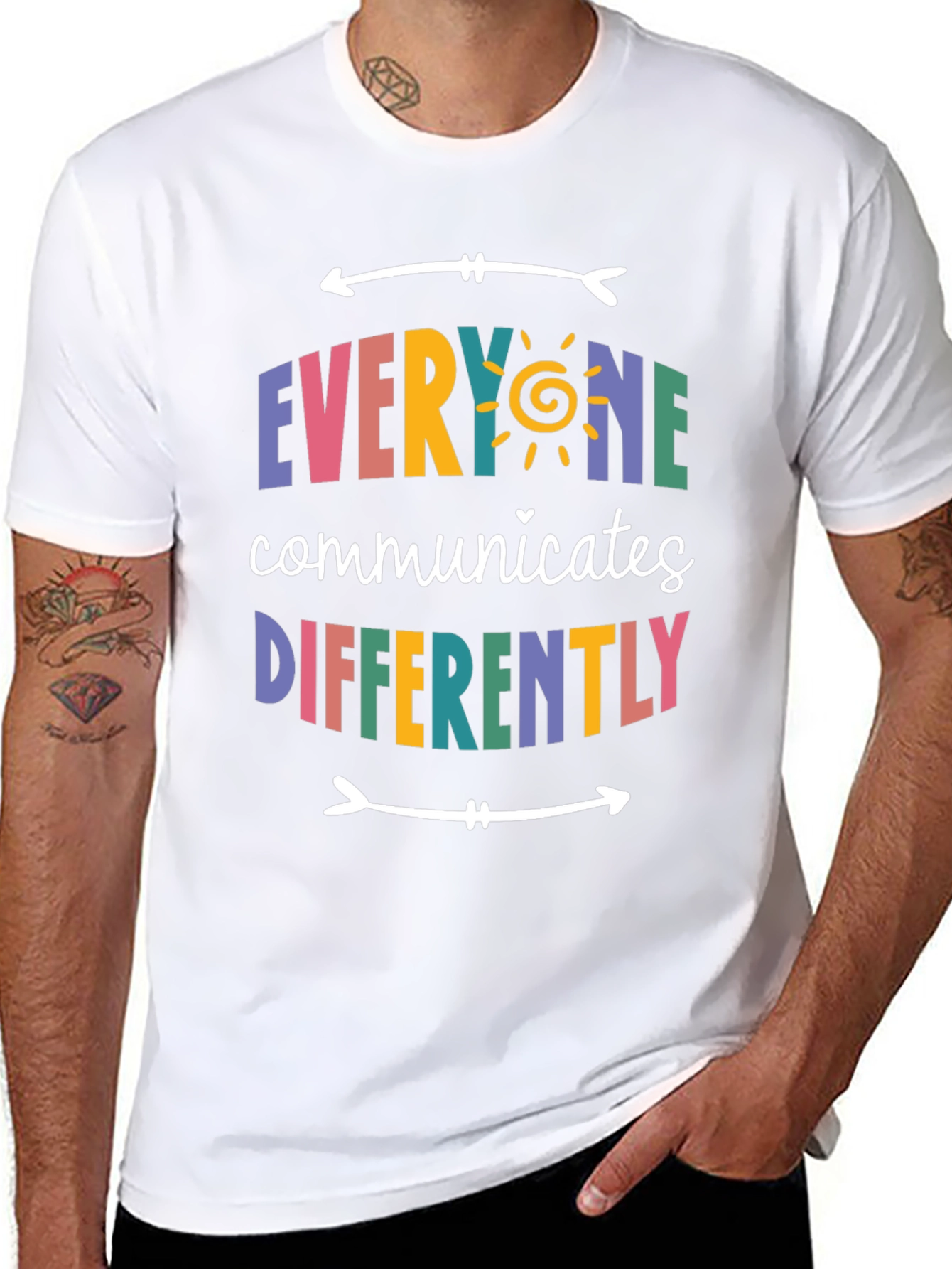 Everyone Communicates Differently T-Shirt