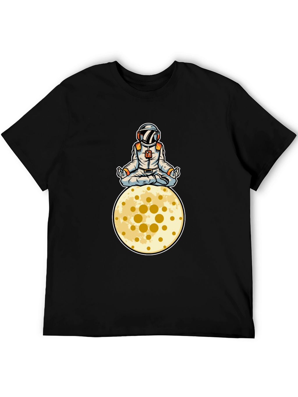 Astronaut Moon Meditation Graphic Tee