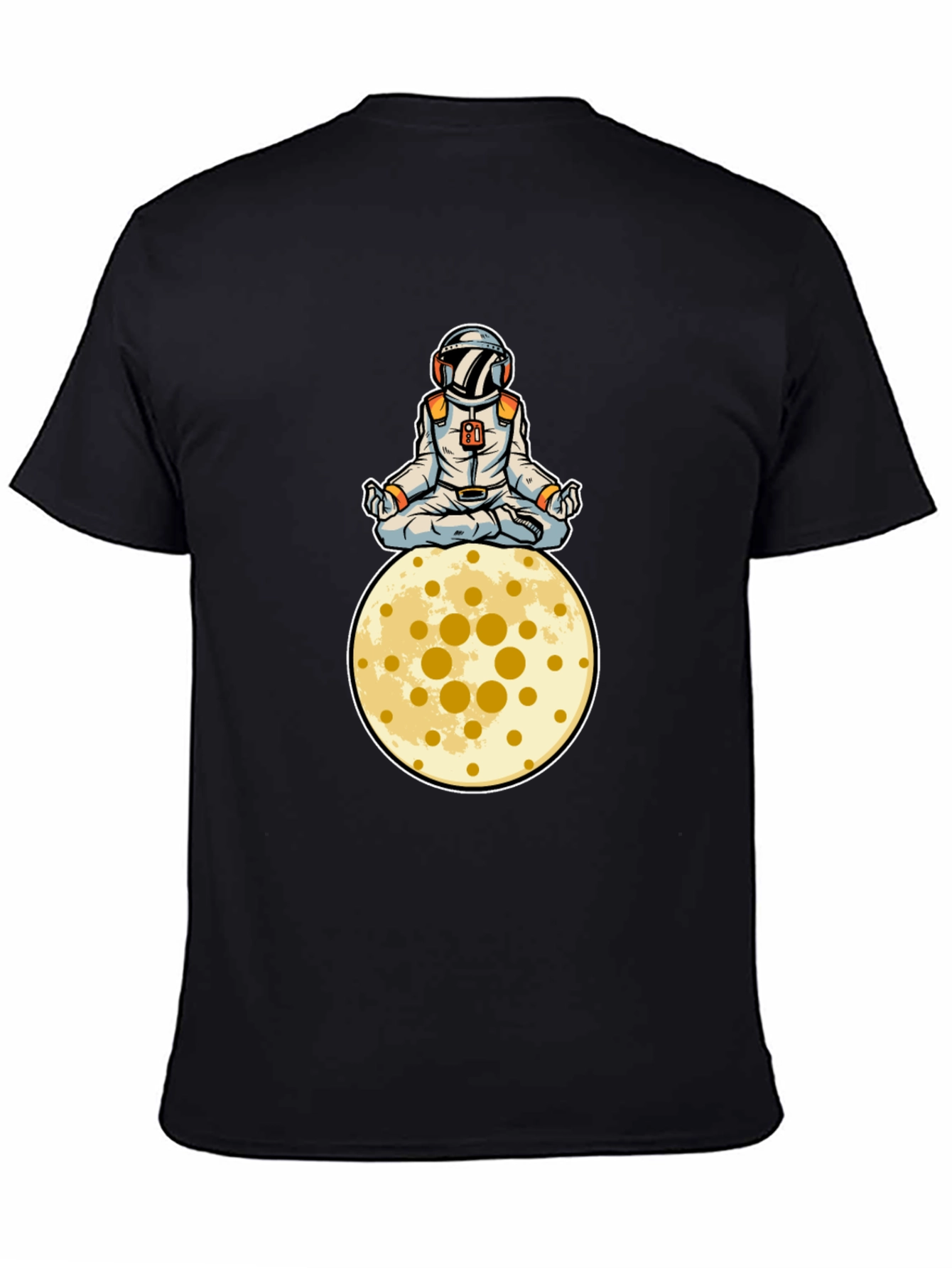 Astronaut Moon Meditation Graphic Tee
