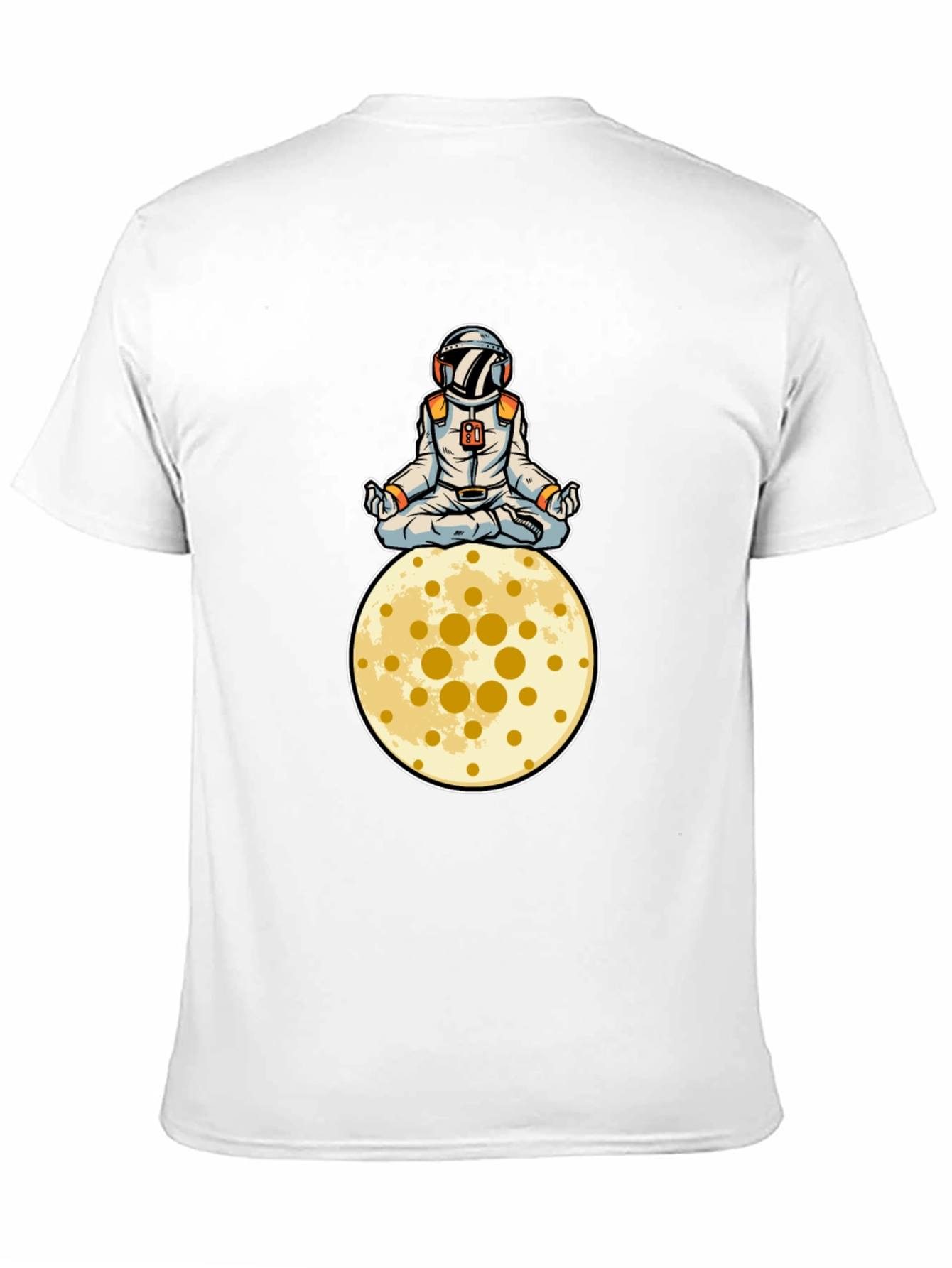 Astronaut Moon Meditation Graphic Tee