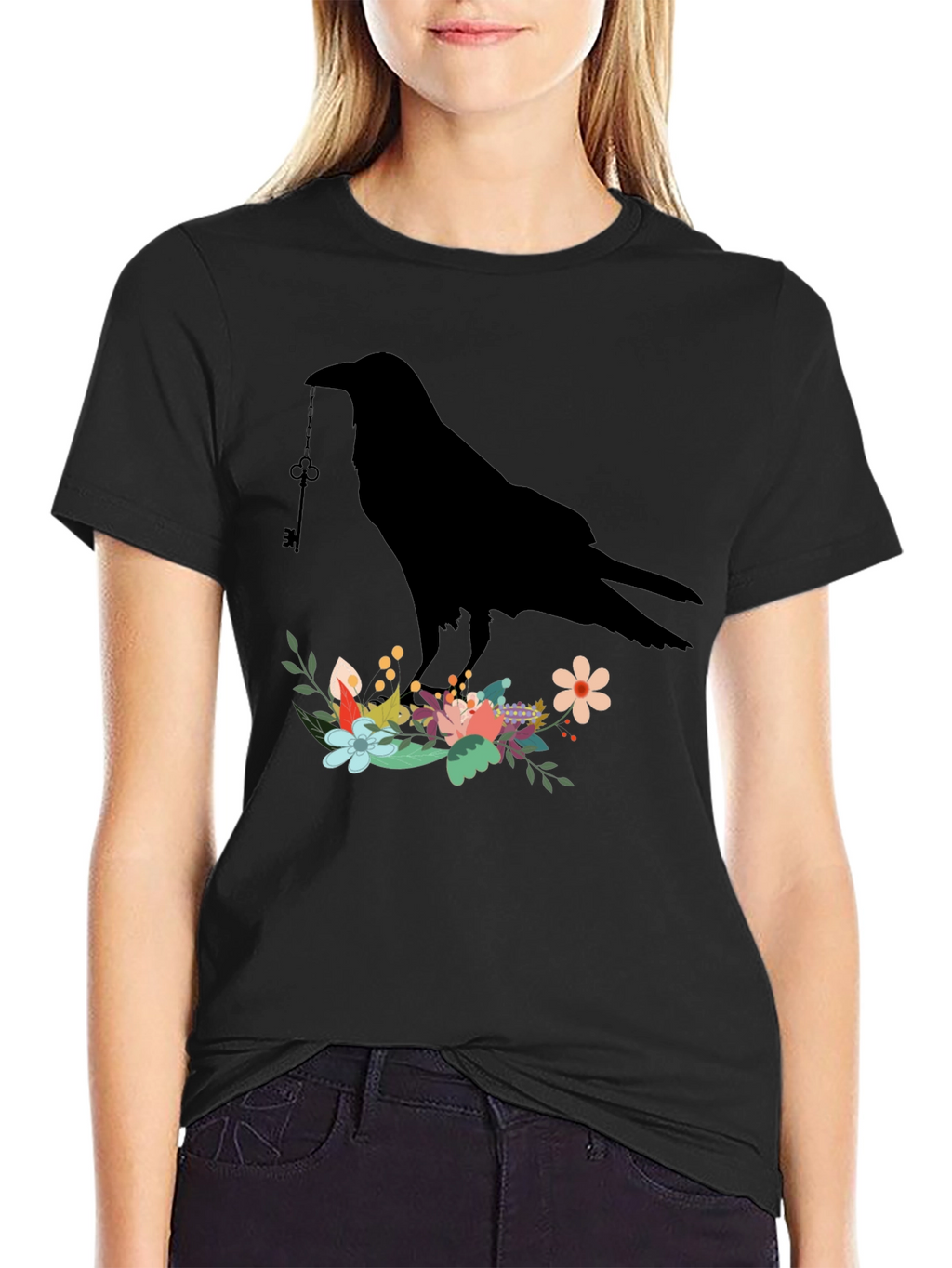 Raven & Key Floral T-Shirt