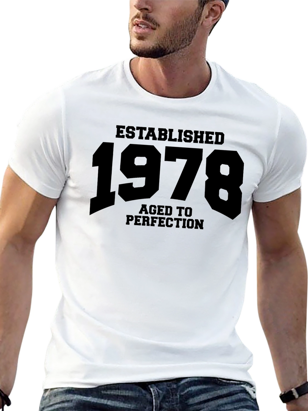 Established 1978 Aged to Perfection Black T-Shirt