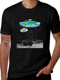 Flat Earth Astronaut T-Shirt - Well That Sucks