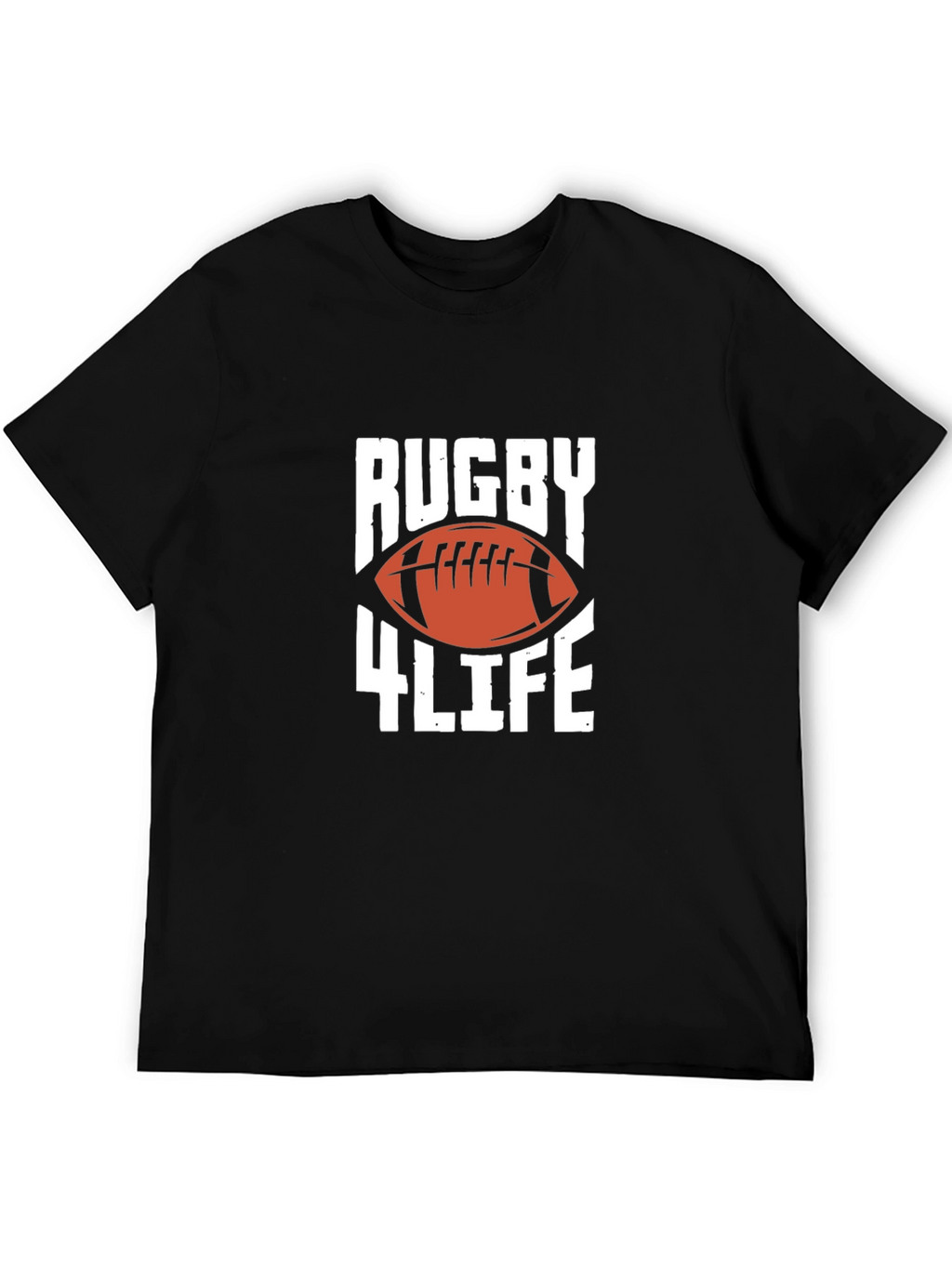 Rugby 4 Life T-Shirt - Sports Graphic Tee
