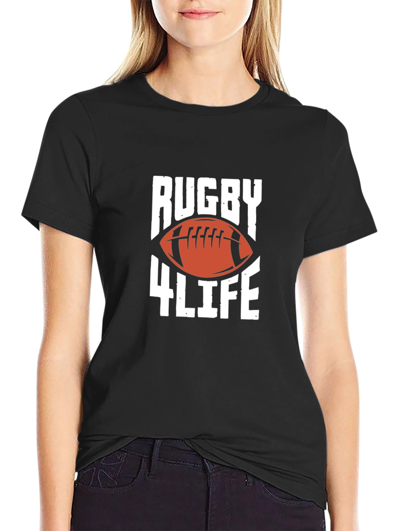 Rugby 4 Life T-Shirt - Sports Graphic Tee