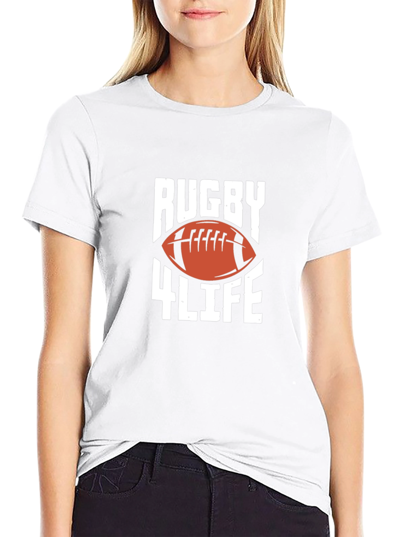 Rugby 4 Life T-Shirt - Sports Graphic Tee