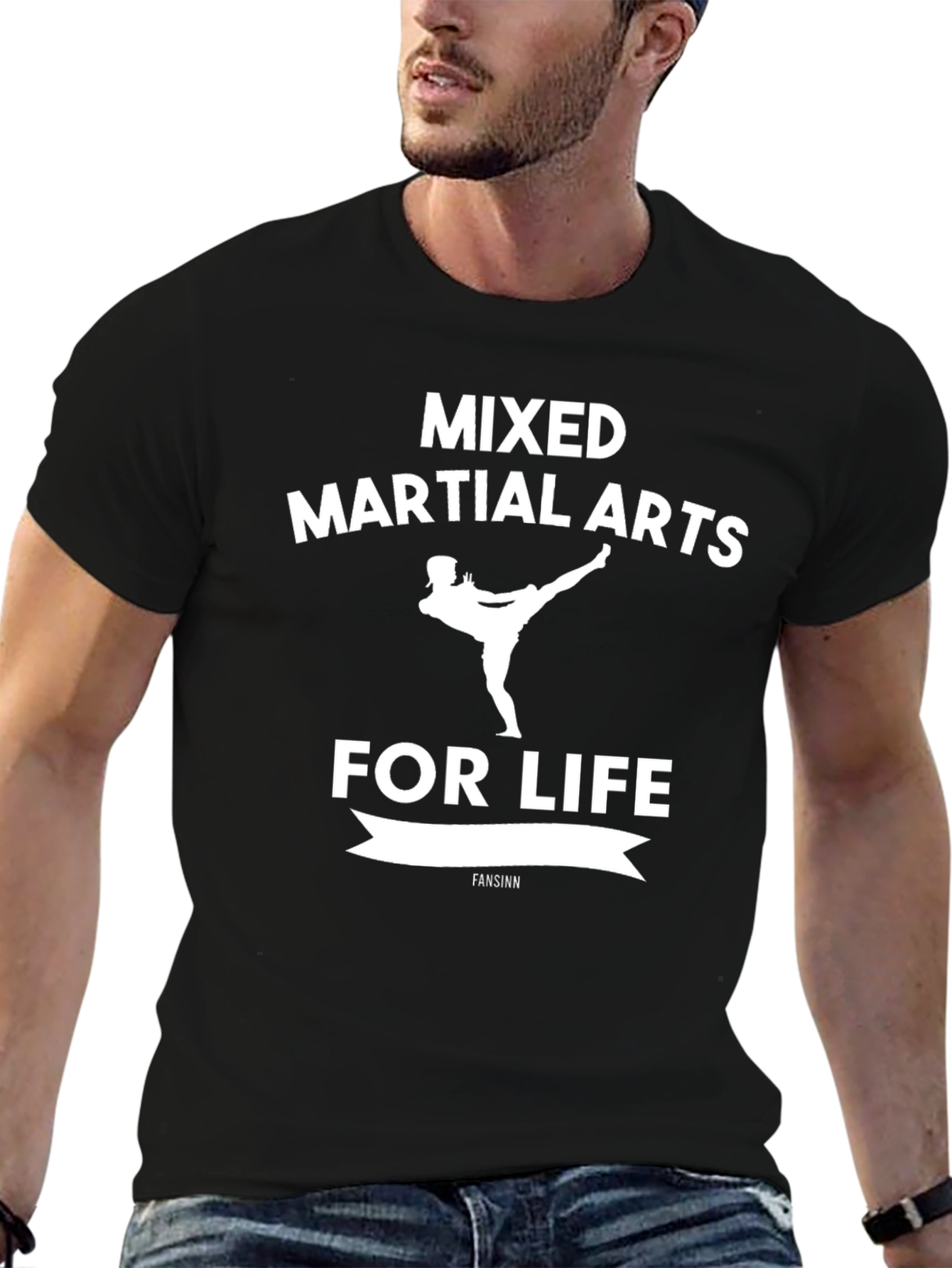 Mixed Martial Arts T-Shirt - MMA For Life Graphic Tee