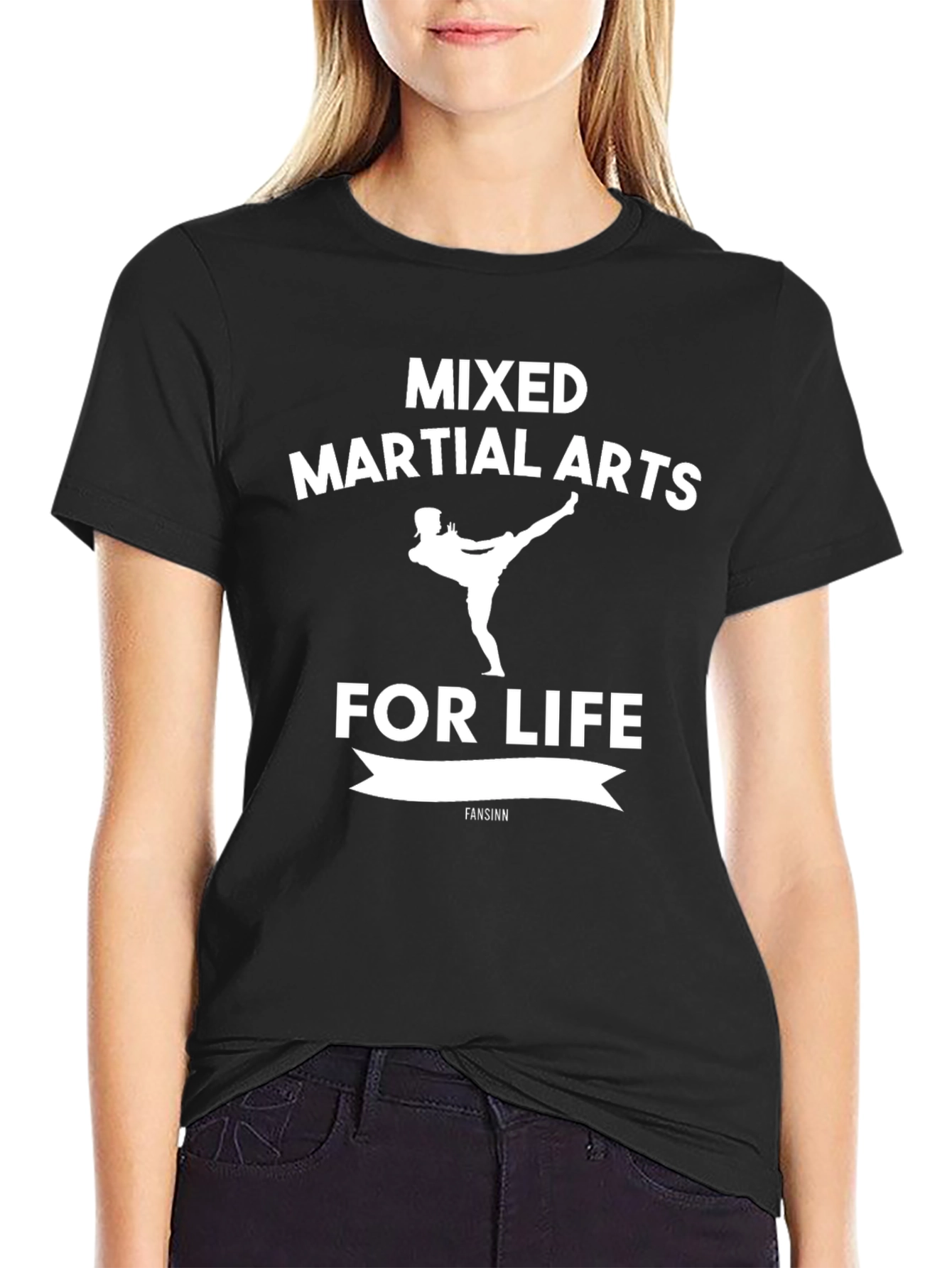 Mixed Martial Arts T-Shirt - MMA For Life Graphic Tee