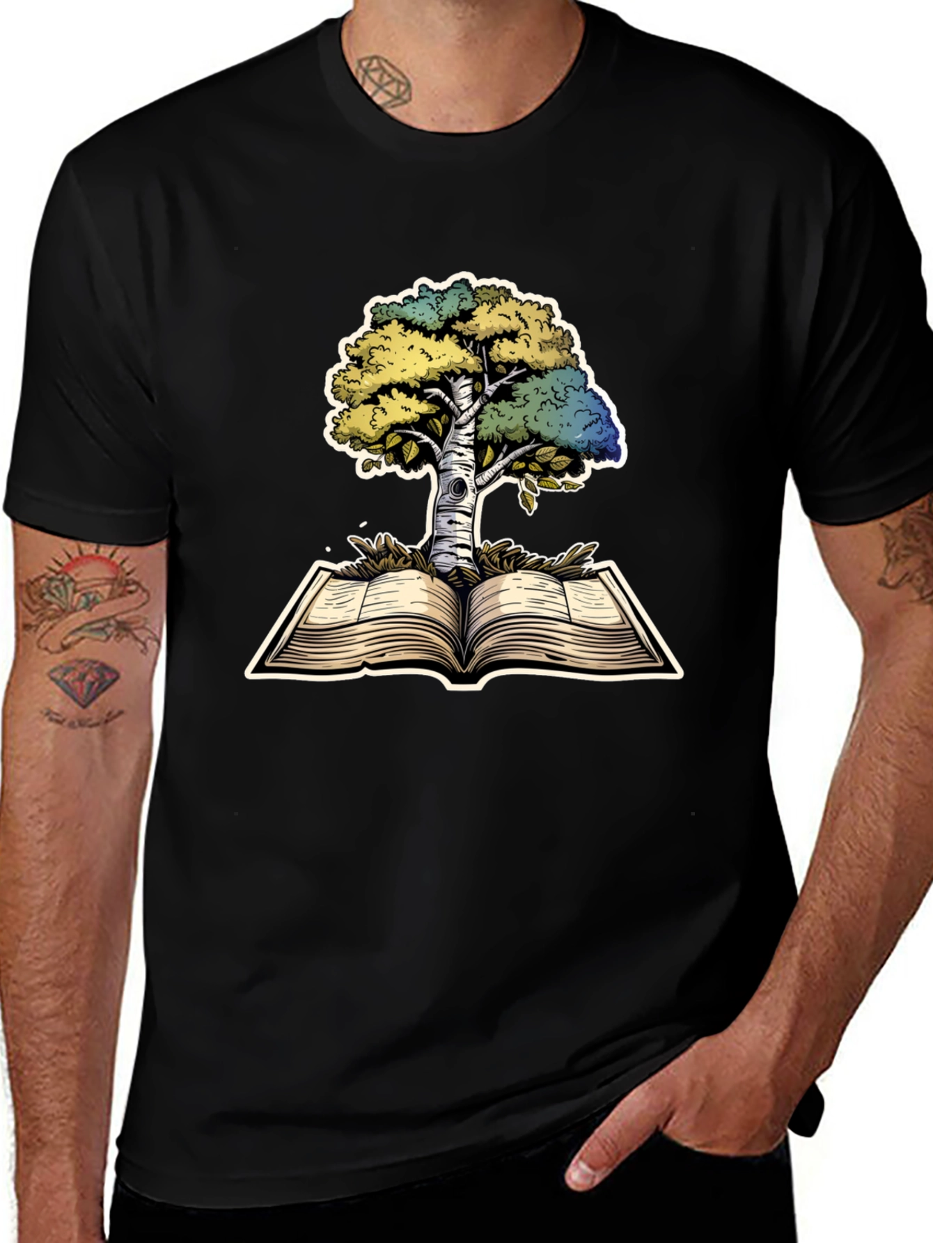 Tree of Knowledge Graphic Tee