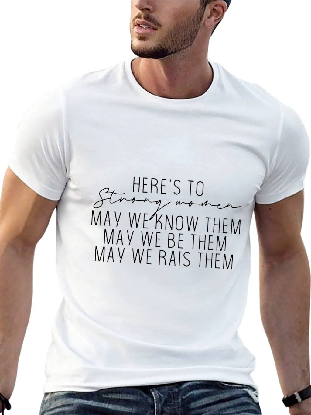 Strong Women Graphic Tee - Empowering Message