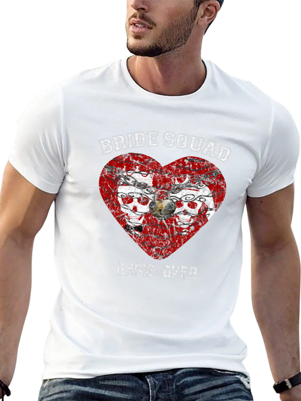 Bride Squad Game Over Graphic Tee