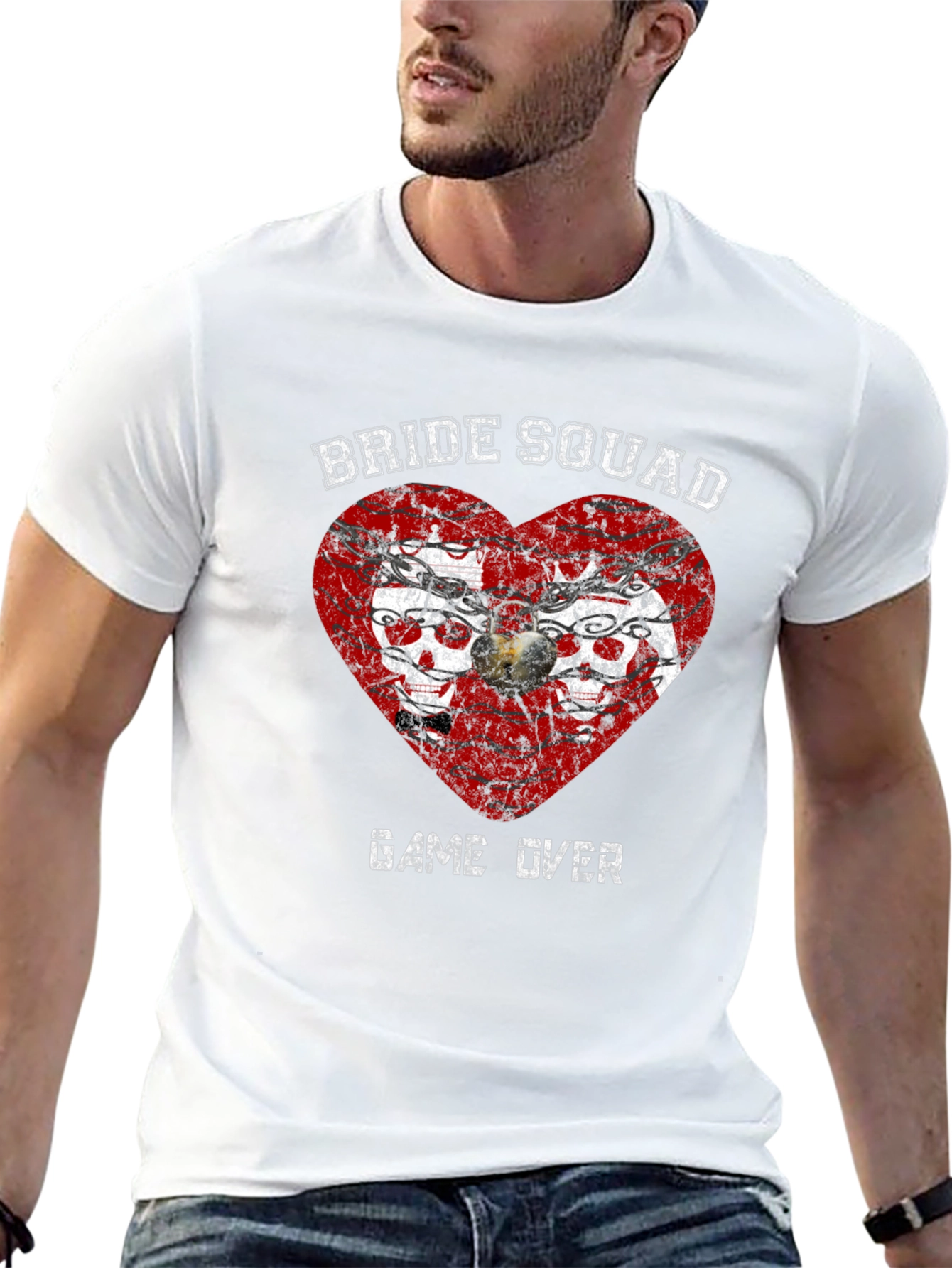 Bride Squad Game Over Graphic Tee