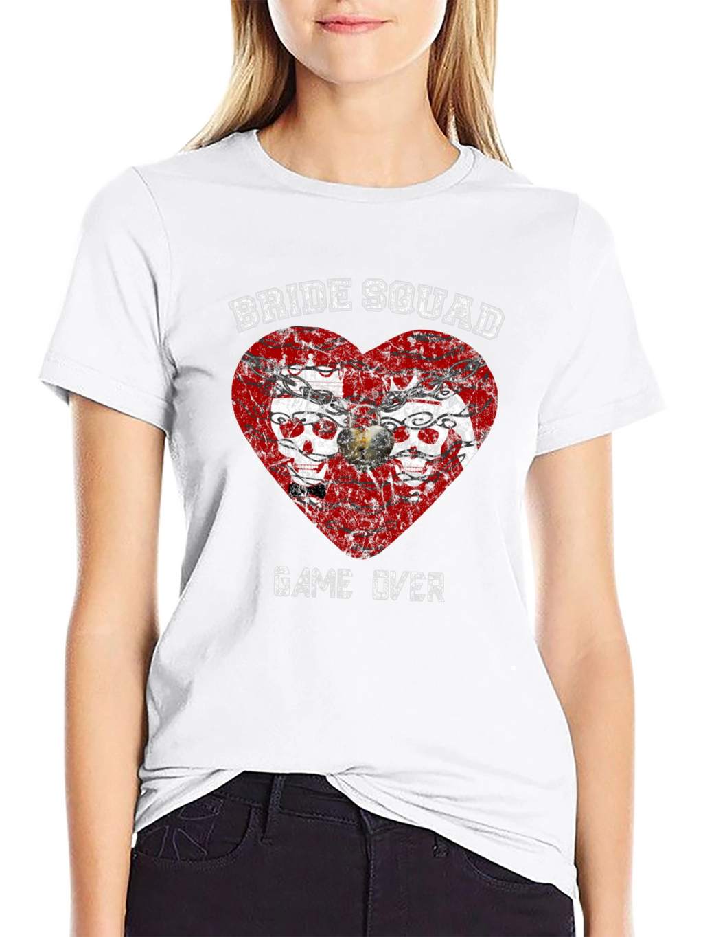 Bride Squad Game Over Graphic Tee