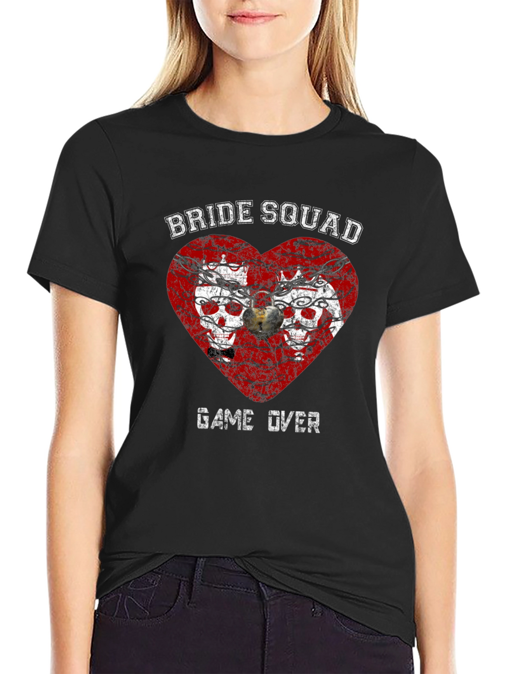 Bride Squad Game Over Graphic Tee