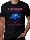 Diamonds Are a Girls Best Friend Graphic Tee