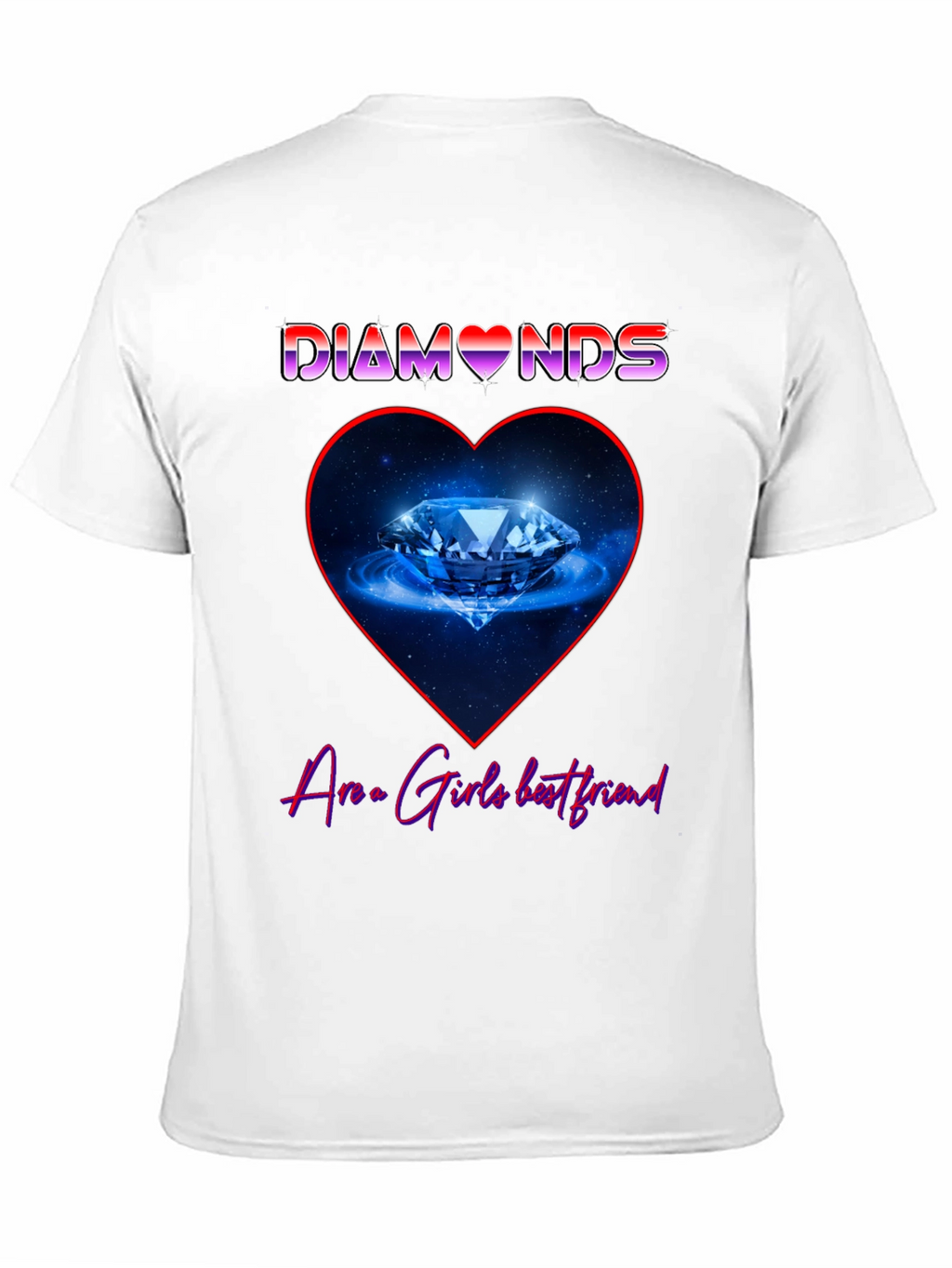 Diamonds Are a Girls Best Friend Graphic Tee