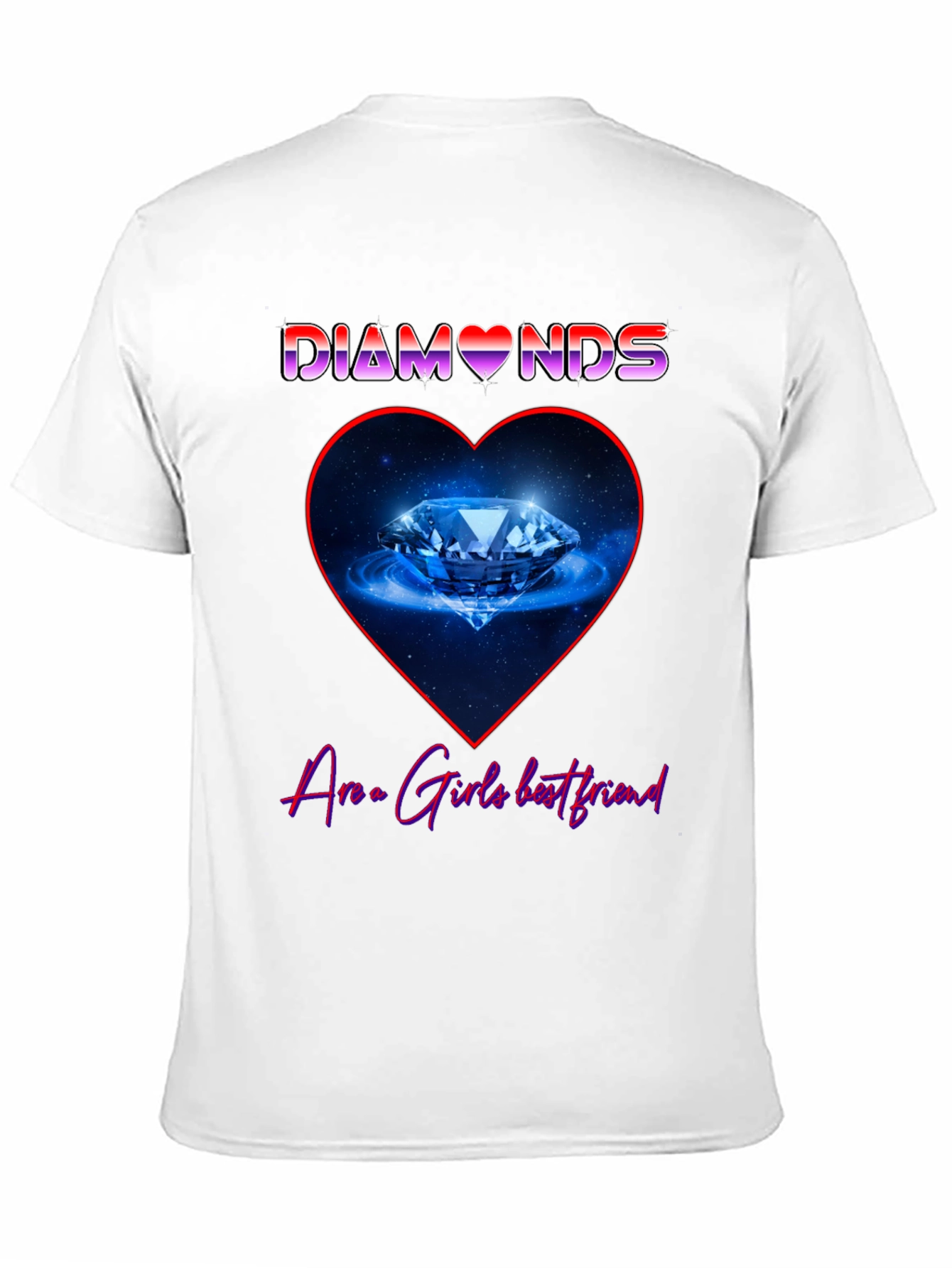 Diamonds Are a Girls Best Friend Graphic Tee
