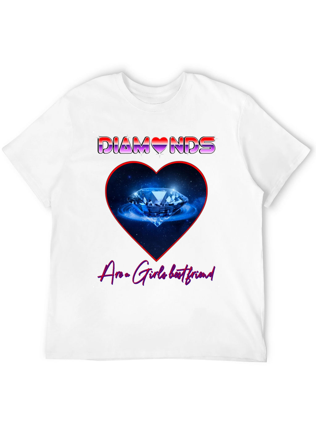 Diamonds Are a Girls Best Friend Graphic Tee