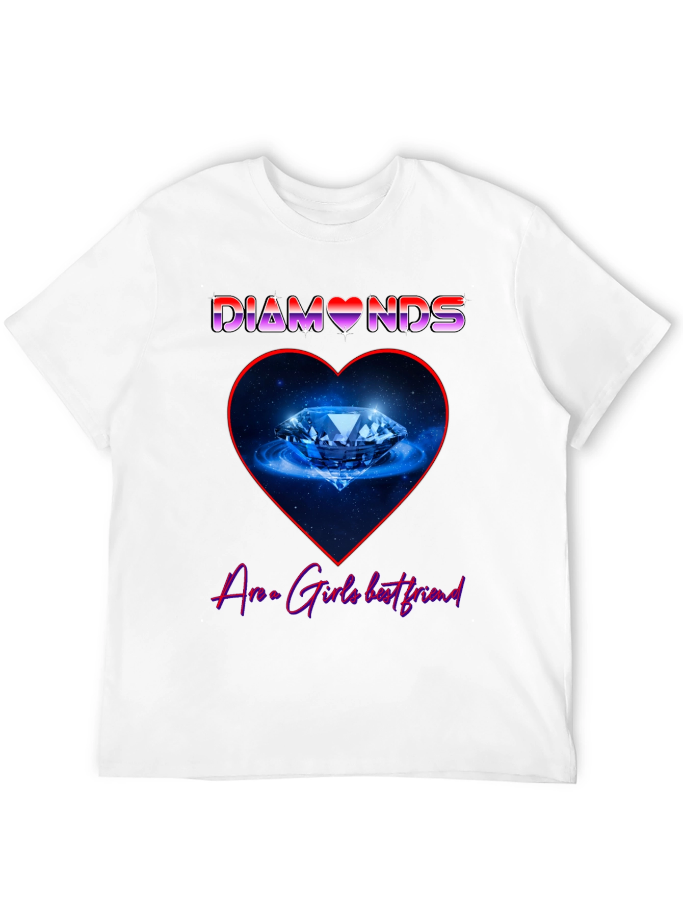 Diamonds Are a Girls Best Friend Graphic Tee