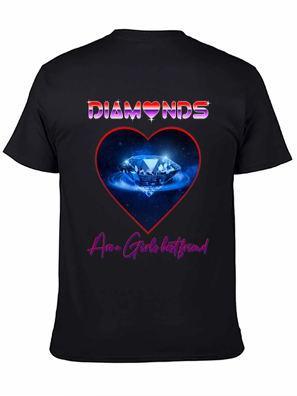 Diamonds Are a Girls Best Friend Graphic Tee