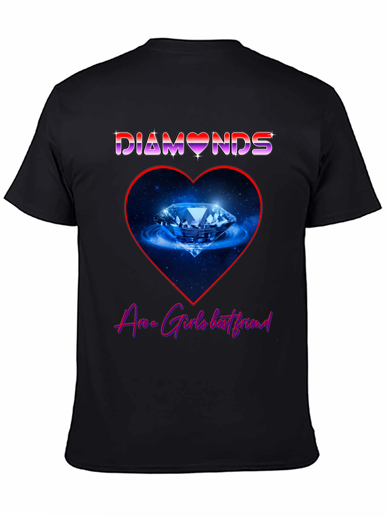 Diamonds Are a Girls Best Friend Graphic Tee