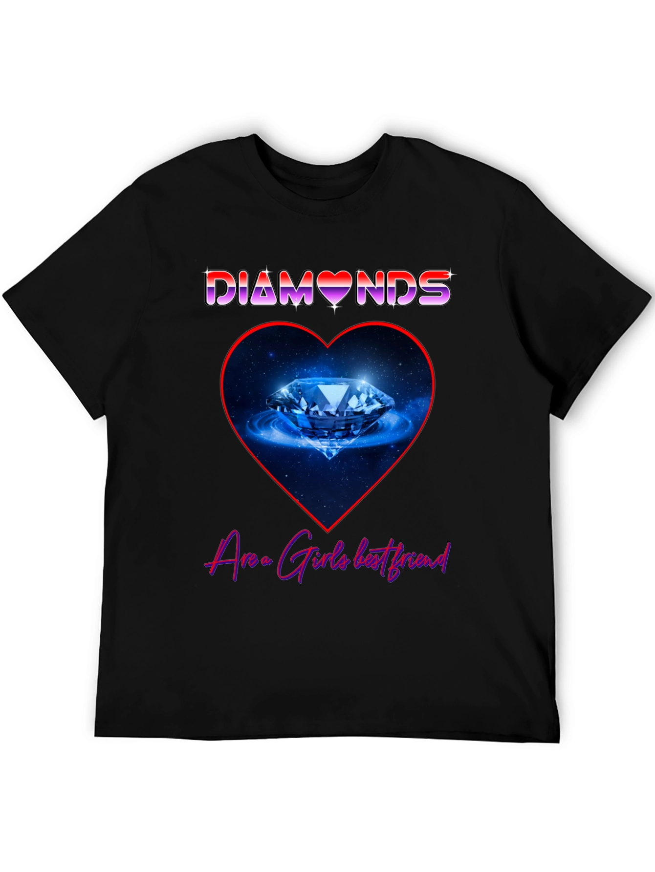 Diamonds Are a Girls Best Friend Graphic Tee