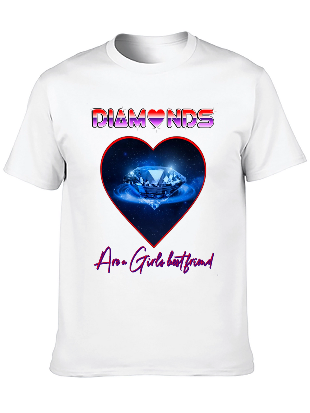 Diamonds Are a Girls Best Friend Graphic Tee