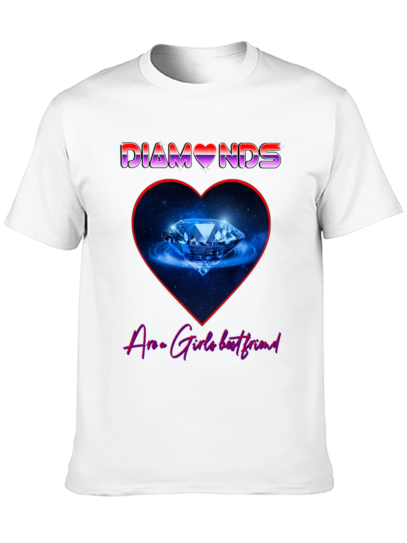 Diamonds Are a Girls Best Friend Graphic Tee