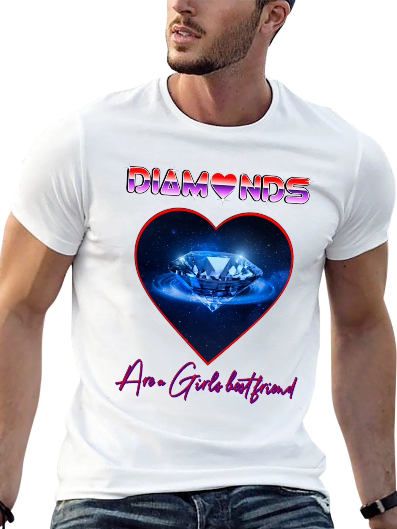 Diamonds Are a Girls Best Friend Graphic Tee