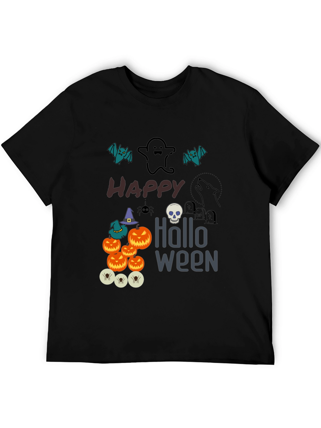 Happy Halloween Graphic T-Shirt