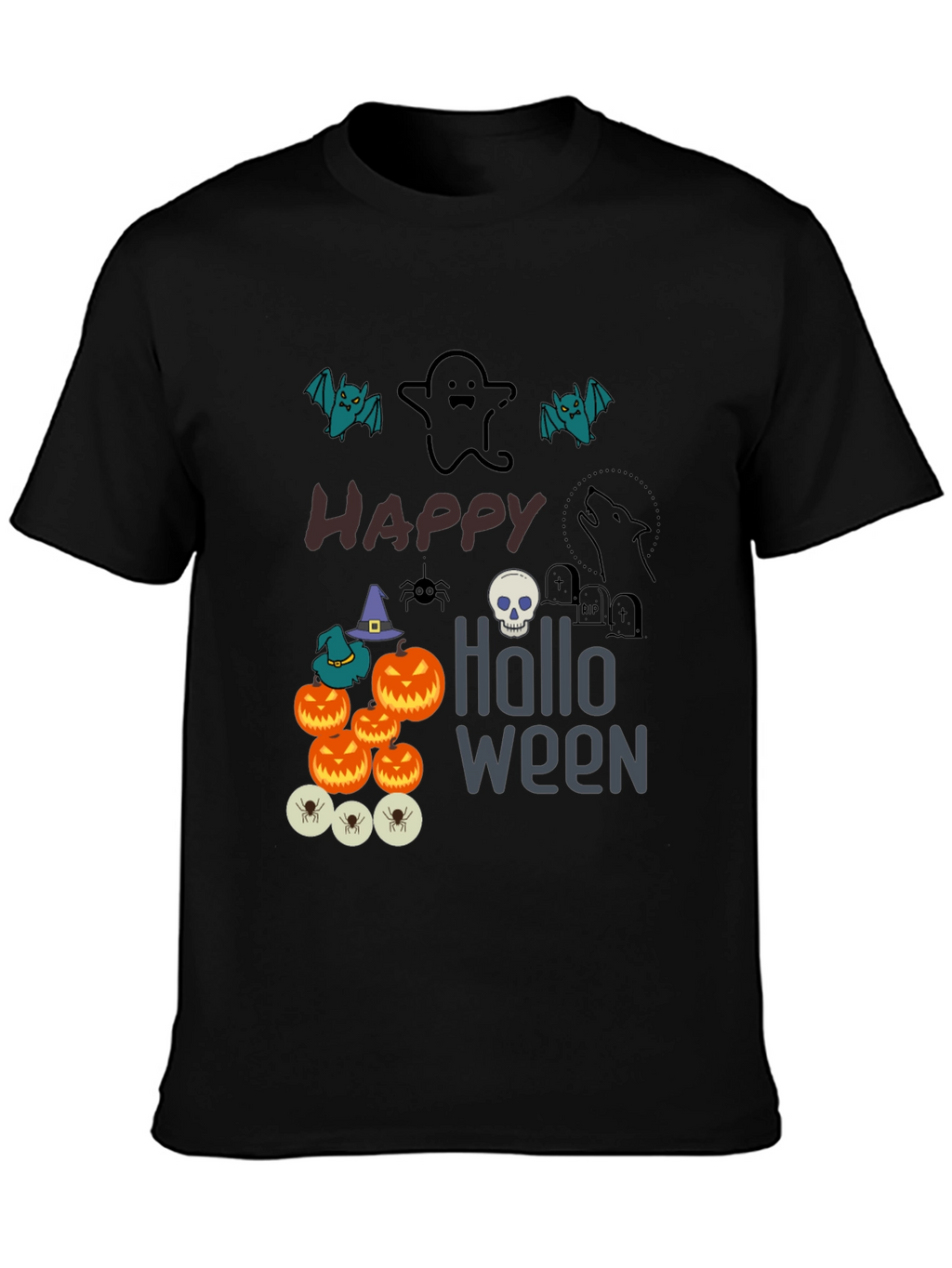 Happy Halloween Graphic T-Shirt