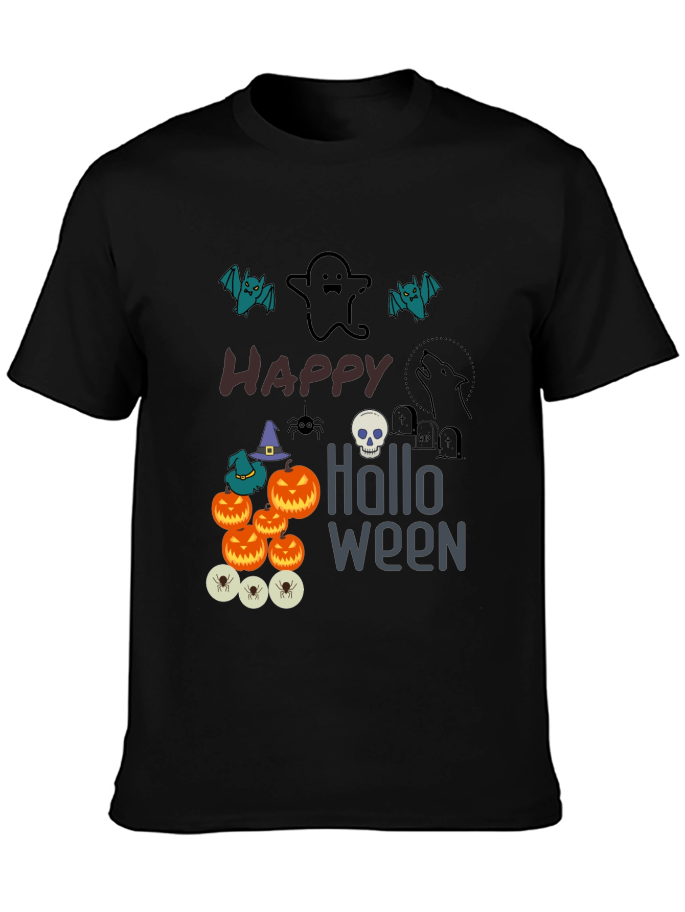 Happy Halloween Graphic T-Shirt