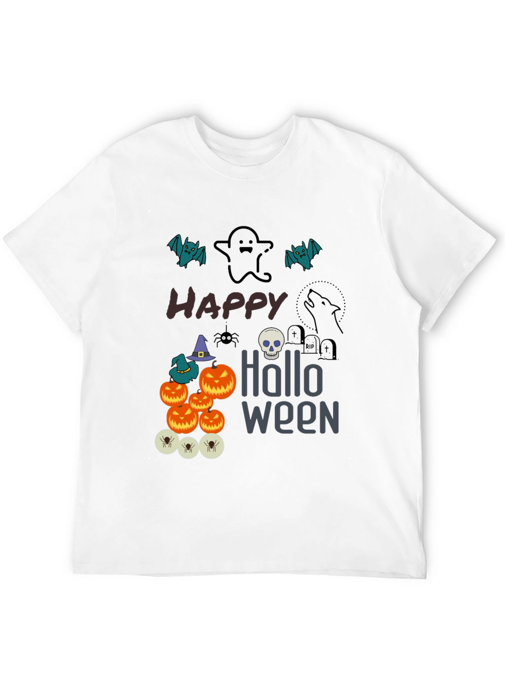 Happy Halloween Graphic T-Shirt