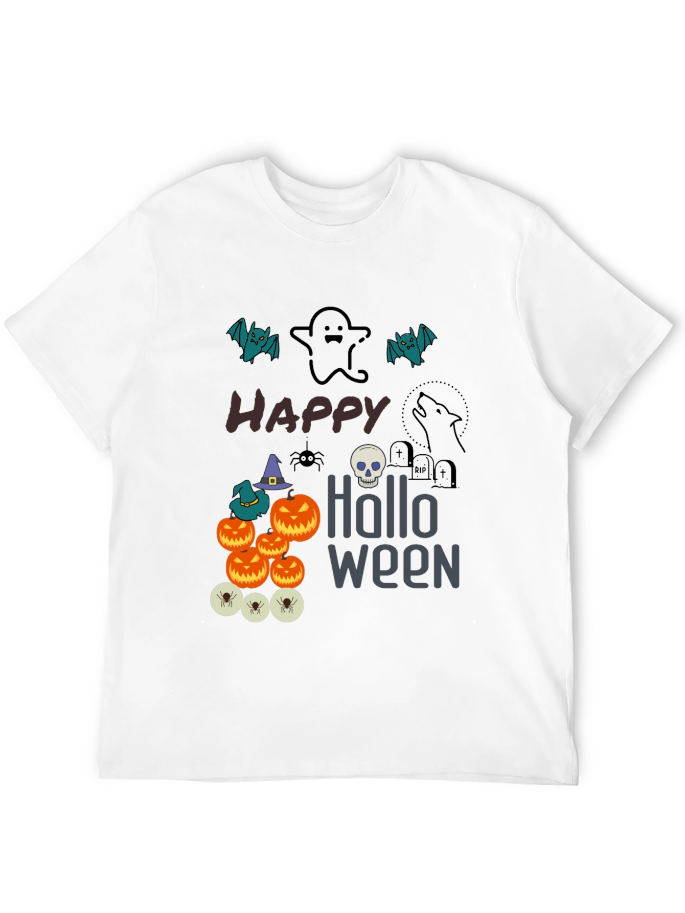 Happy Halloween Graphic T-Shirt